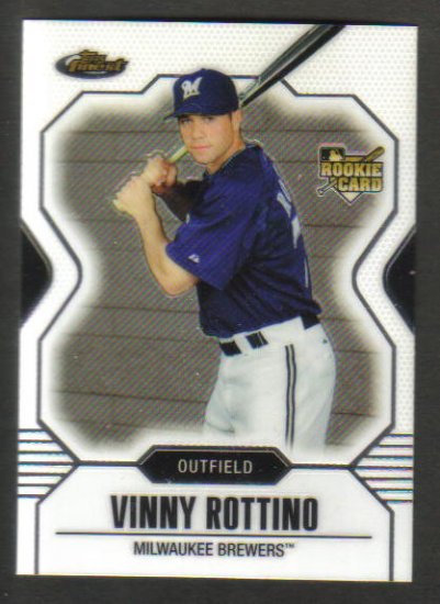 VINNY ROTTINO , 2007 Topps Finest , Rookie Card , #144