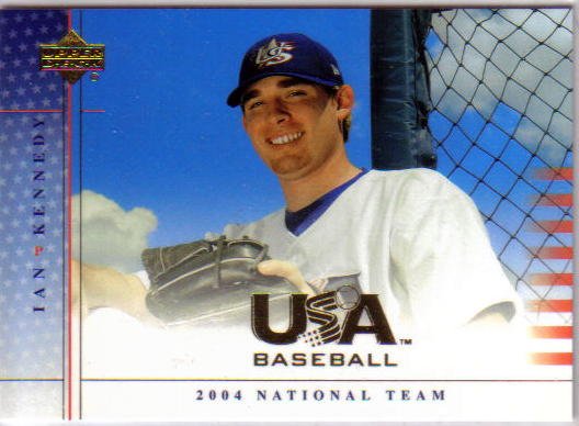 IAN KENNEDY - NY Yankees - 2004 Upper Deck USA - Rookie card #34