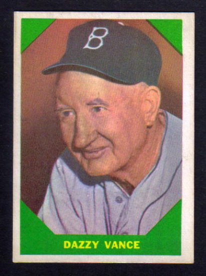 DAZZY VANCE - 1960 Fleer #51