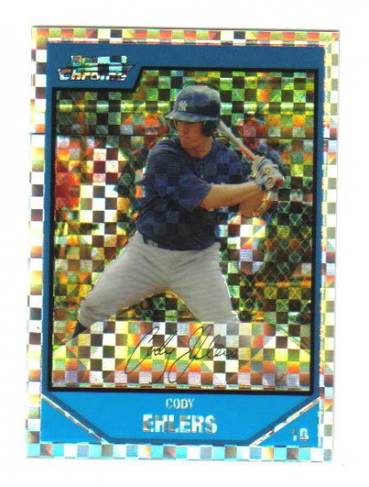 CODY EHLERS - 2007 Topps BC158 - CHROME X-FRACTOR #d 225/250