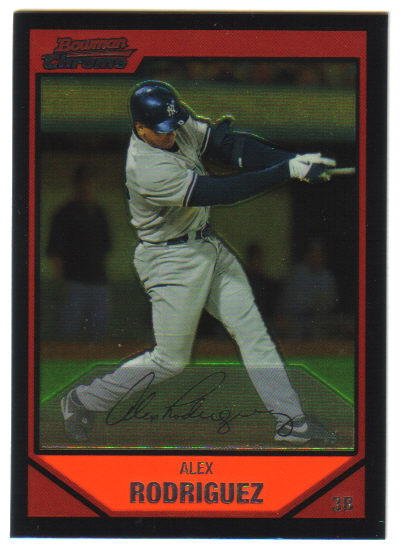 ALEX RODRIGUEZ - 2007 Topps Chrome #166