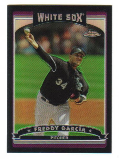 FREDDY GARCIA - 2006 Topps #112 - BLACK Refractor - #490/549
