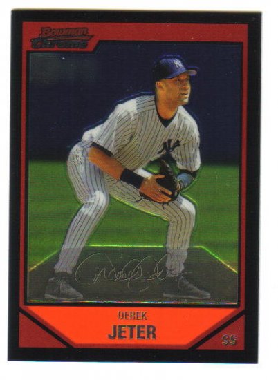 DEREK JETER - 2007 Topps Chrome #90