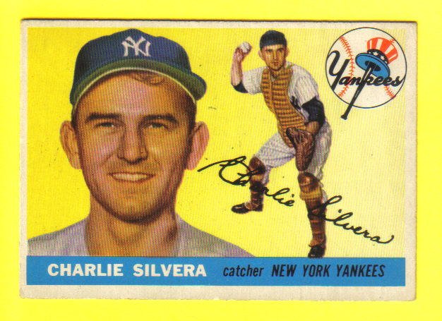NY YANKEES - 1955 Topps #188 - CHARLIE SILVERA