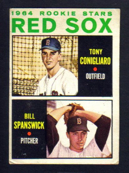 Red Sox - 1964 Topps Rookie card - TONY CONIGLIARO