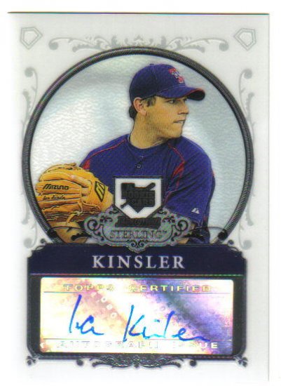 IAN KINSLER - 2006 Bowman Sterling Autograph