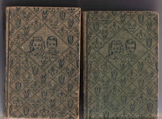 Five old Bobbsey Twin Hardcovers