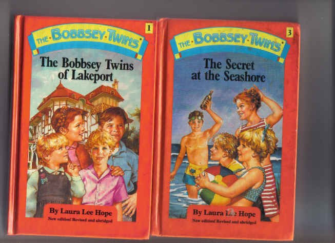 four New Edition Bobbsey Twins hardcovers