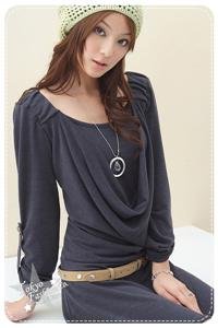 Unique Loose Layers Front Casual Dress C0402KX