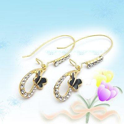 Large Shiny Korean Fashion Earrings E041125