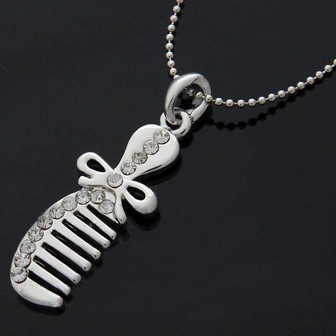 Cute Comb Necklace