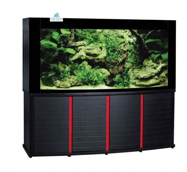 Triton 200-Gallon Designer Corner Aquarium