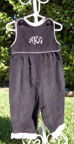 Puddle Jumper Monogrammed Handmade Little Girls Jumper