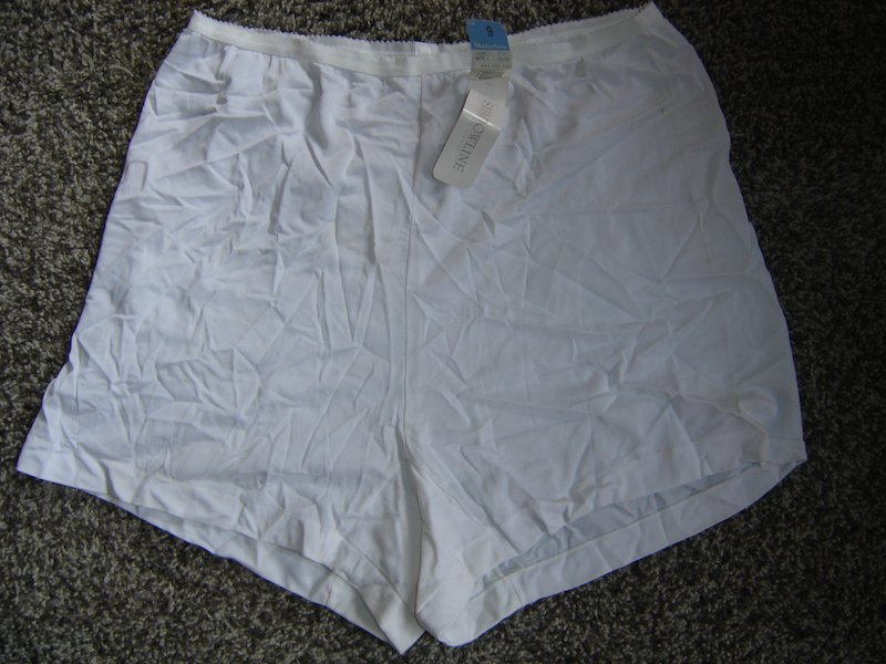 Vintage Shadowline Acetate Tap Panties, Sz. 9; NWT