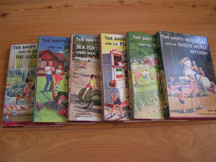 THE HAPPY HOLLISTERS (H22,25,26,28&29)