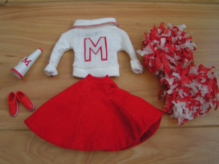Vintage Barbie Outfit #876 - Cheerleader