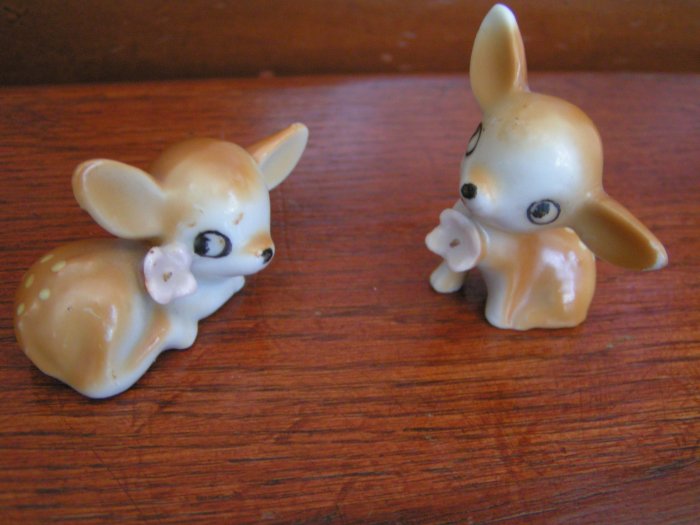 Vintage Deer Statues - Japan