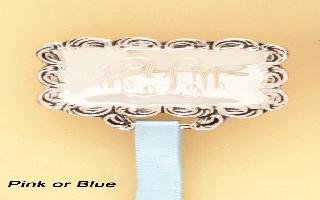 Luggage Tag Pacifier Clip