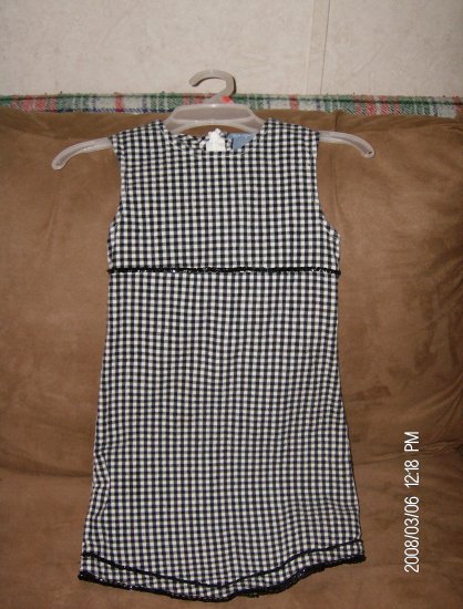 The Children's Place Checked Summer Sheath Dress Size5