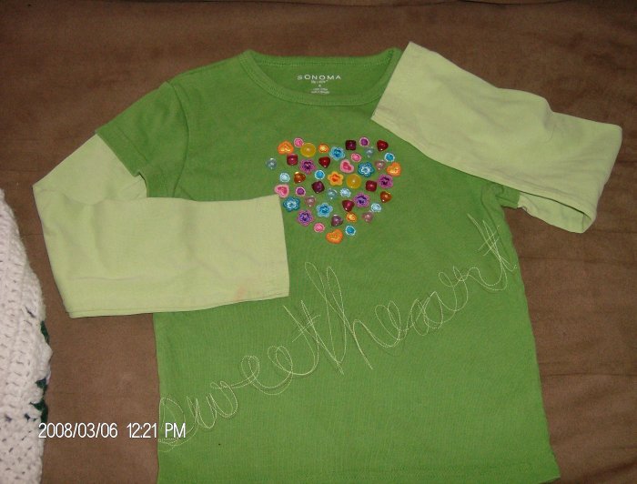 SONOMA GIRL'S SHIRT SIZE 6