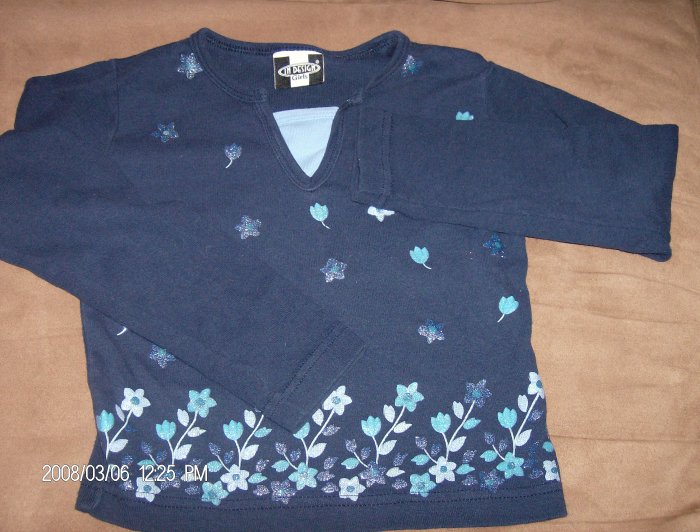 IN DESIGN GIRL'S SHIRT SIZE 7/8