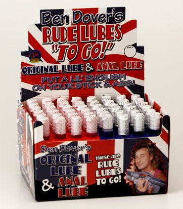 Bendover Lube Case 48 Bottles