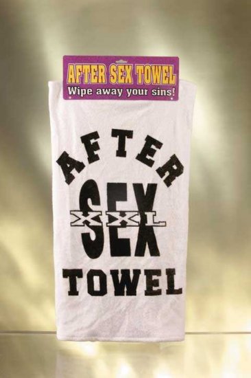 After Sex Towel