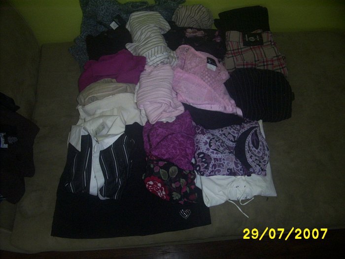 Womens Clothes Skirts Pants Tops Sweater Mixed lot used