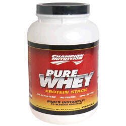Champion Nutrition Pure Whey Protein Stack - Vanilla - 2.2lbs.