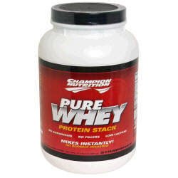 Champion Nutrition Pure Whey Protein Stack - Strawberry - 2.2lbs.
