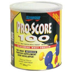 Champion Nutrition Pro-Score 100 Glutamine Whey Protein - Natural - 2lbs.