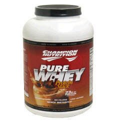 Champion Nutrition Pure Whey Protein Stack - Cocoa-Mochaccino - 5lbs.