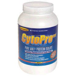 Cytodyne Technologies CytoPro-WPI Pure Whey Protein Isolate - Delicious Vanilla - 2lbs.
