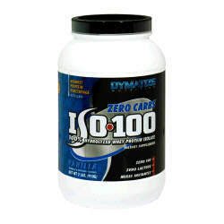 Dymatize Nutrition ISO-100 100% Hydrolyzed Whey Protein Isolate - Vanilla - 2lbs.