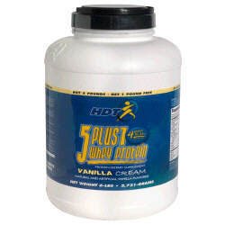 HDT 5 Plus 1 Whey Protein - Vanilla Cream - 6lbs.