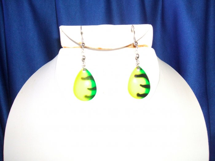 Tiger Spoon Earrings