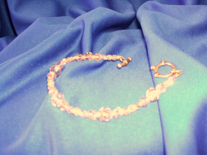 Smoky Quartz Swarovski Bracelet