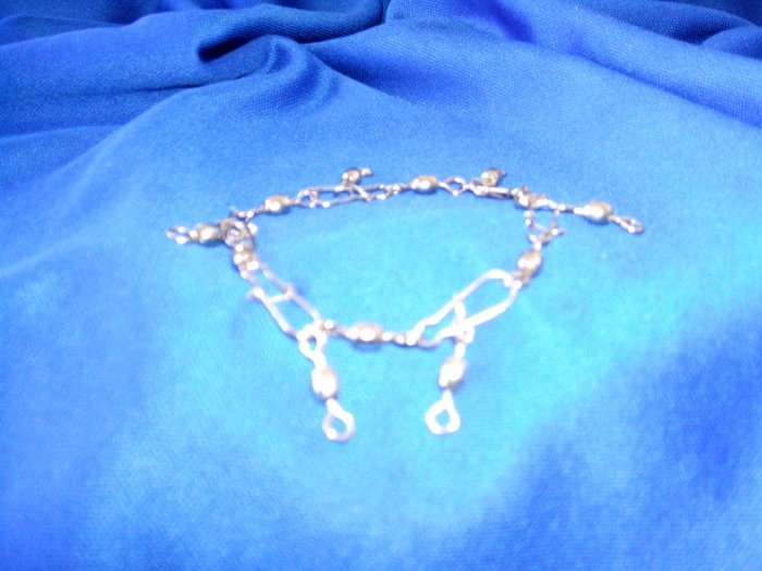 Silver Swivel Charm Bracelet