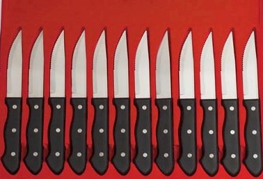 12pc Jumbo Steak Knife Set.