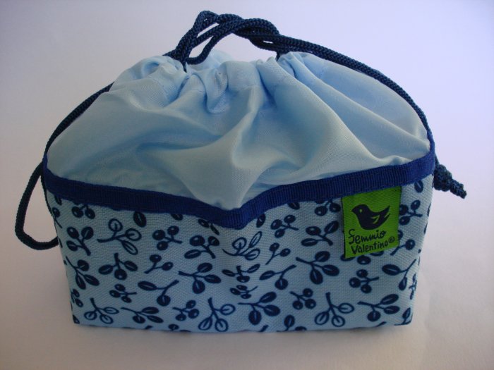 Blue Berry Design Drawstring Bento Bag