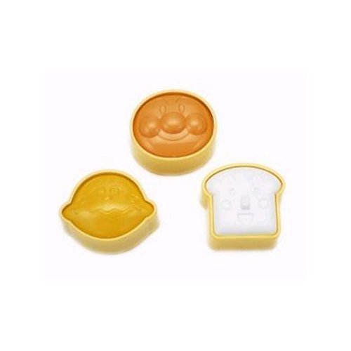 Set of 3 Anpanman Rice Molds