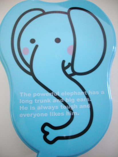 Cute Elephant One Tier Bento Box