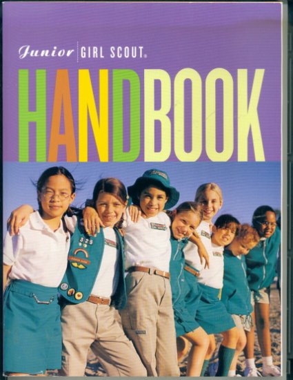 Junior Girl Scout Handbook (2001) book crafts