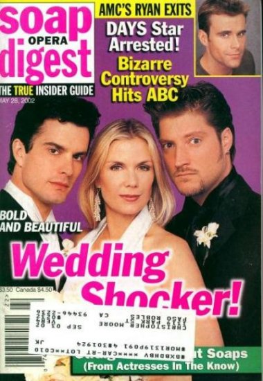 Soap Opera Digest 5 28 2002 Rick Hearst Sean Karan AMC