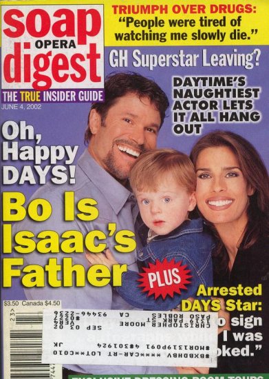Soap Opera Digest 6 4 2002 P Reckell Kristian Alfonso