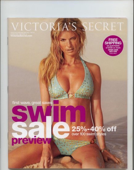 Victoria's Secret Catalog Swim Sale Preview 2008 Vol 1