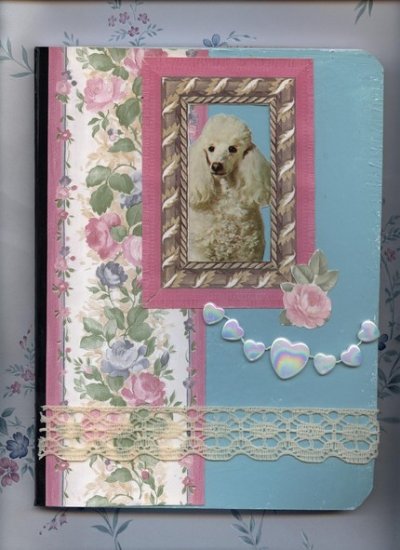 Altered Composition Journal OOAK Poodle Journals