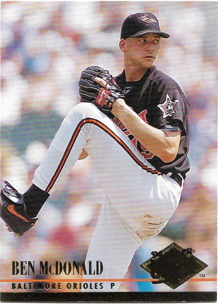 Ben Mcdonald Fleer Ultra Baltimore Orioles Baseball Card