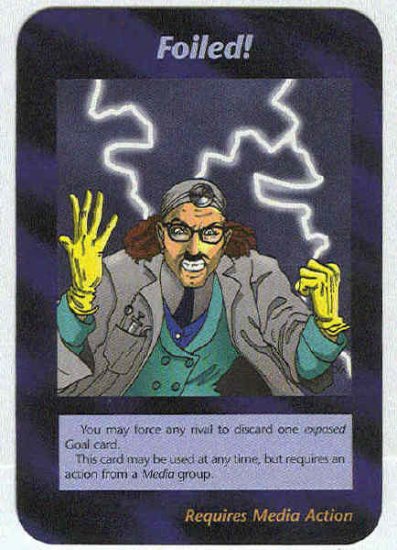 Illuminati Foiled New World Order Game Trading Card