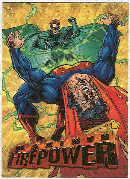 DC Outburst #16 Maximum Firepower Embossed Chase Card